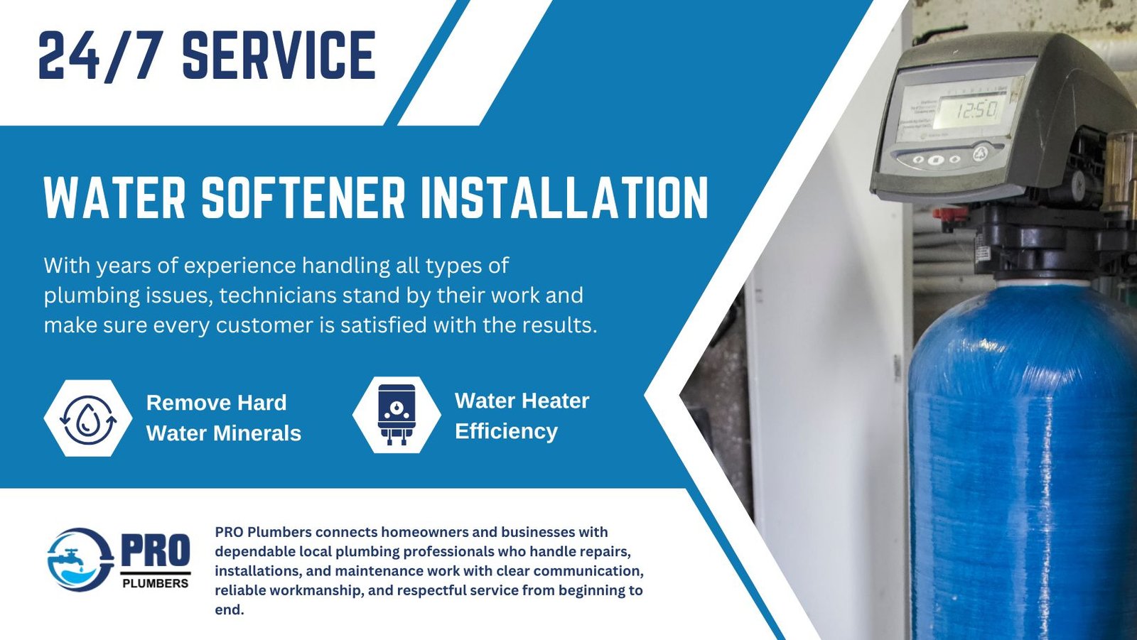 Water softener installation in Pembroke Pines, FL